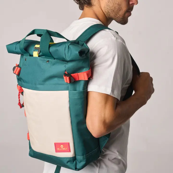 Sac à dos en polyester recyclé Roll Top BILLYBELT