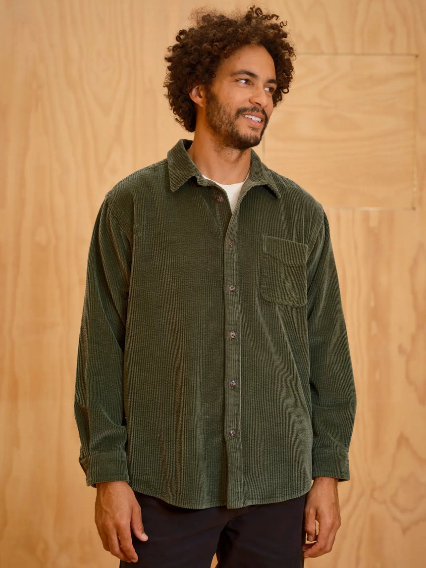 Chemise en velours côtelé Homme MOLLUSK
